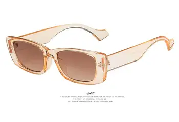 Lille Rektangel Solbriller Kvinder 2021 Vintage Brand Designer Kvadrat Sol Briller Nuancer Kvindelige UV400