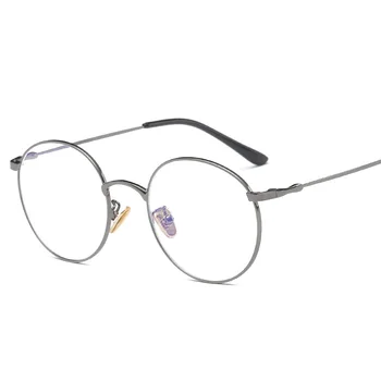 LPAILON Briller Ramme Klar Linse Briller Runde Falske Briller Briller Optiske Briller Ramme Gennemsigtige