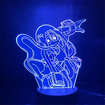 Lys Min Helt, den Akademiske verden Asui Tsuyu Anime Figur 3D LED Nyhed bordlampe Indretning Legetøj Til Børn Belysning Nat Lys Børn Gave