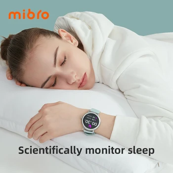 Mibro Aircondition og Smart Ur Mænd Kvinder IP68 Vandtæt Bluetooth-5 Sove Overvåge Trænings-og puls Tracker SmartWatch Android, IOS