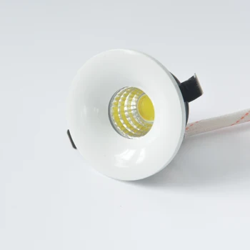 Mini COB 5W Dæmpbar LED COB Loftet Ned lys AC85-265V Forsænket COB LED Downlight Loft Lampe Belysning i Hjemmet