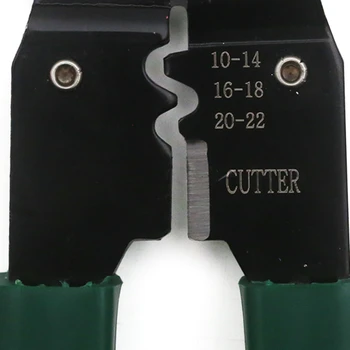 Mini Multifunktions-Tænger 180mm 7inch Crimper Stripper Cutter Crimpning Stripping Skærende Værktøjer DuPont Isolering Rør Terminaler