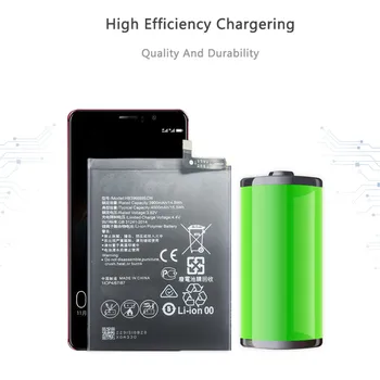 Mobiltelefon Batteri Til Huawei Mate 9 Mate9 Udskiftning af Batteri 4000mAh HB396689ECW