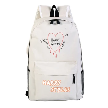 Mochila indstillinger indstillinger Harry Styles Rygsæk skoletasker til Teenage-Piger, Kvinder Rygsæk til Bærbar Bagpack Rejse Tasker Pink Rygsæk Børn
