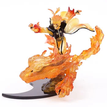 Naruto Shippuden Kizuna Uzumaki Naruto Kurama-Tilstand PVC Figur Collectible Figurals Model Toy