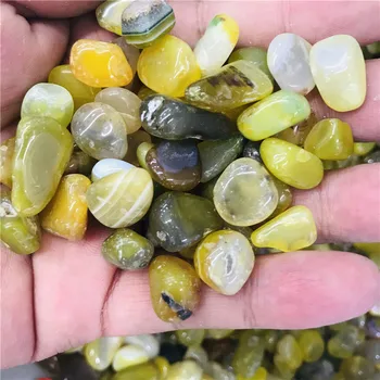 Naturlige topas perle, krystal prøver helbredende krystaller med naturlige sten og mineraler akvarium dekorationer