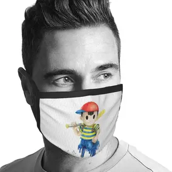 Ness Anti Støv Genanvendelige DIY-Face-Maske-Ness Jordbundne Smash Bros Smash Bros Ultimative Nintendo Nintendo Skifte Super Nintendo
