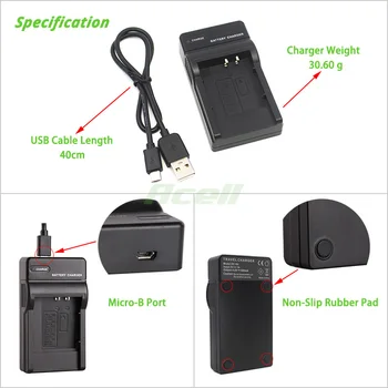 NP45 USB-Oplader til HP SW350 SW450 PW460t PW550 s510 s520 p550 p650 Digital Kamera