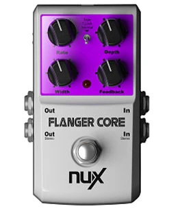 NUX Flanger Core Stomp Boxes Core Serien Guitar-Effekt-Pedal Normal og Tape Flanger-musikinstrumenter