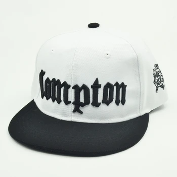 Ny mode West Beach Gangsta Byen Crip N. W. En Eazy-E Compton Skateboard Snapback Cap Hat Hiphop Mode Fladskærms-Randen Cap