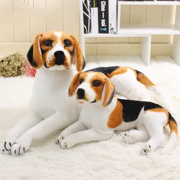 Ny Simulering Beagle Hunde Plys Legetøj, Dyr, Bamser, Legetøj til Børn, boligindretning, Julegaver