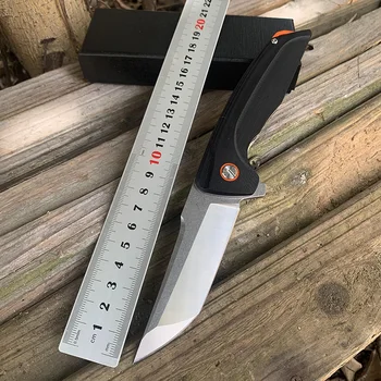 Nye Folde kniv D2 stål G10 + stålplade Håndtere Camping kniv multifunktionelle høj hårdhed overlevelse felt kniv