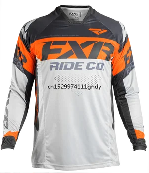 NYE FXR Motocross Shirt Motorcykel Jakke Off-road T-shirt Ride Cykel-Long-sleeve Shirt Motocross Jersey Moto Jersey Jaqueta