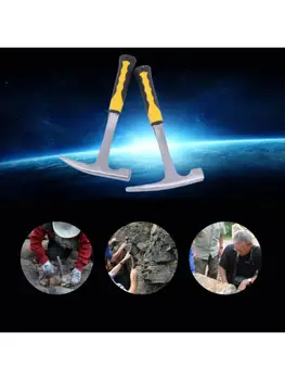 Nye Geologiske Udforskning Hammer Pegede Mineral Exploration Geologi Hammer Hånd