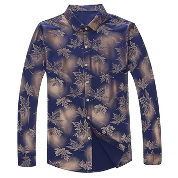 Nye Skjorter til Mænd Foråret langærmet Shirts til Mænd Slim Fit Vintage Camisa Masculina Business Casual Tøj Man E094