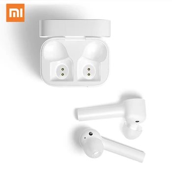 Original Xiaomi Mi Ægte Trådløse Hovedtelefoner Lite TWS Bluetooth-5.0 In-Ear Headset Air Lite Stereo AAC Tap Kontrol Dual MIC ENC