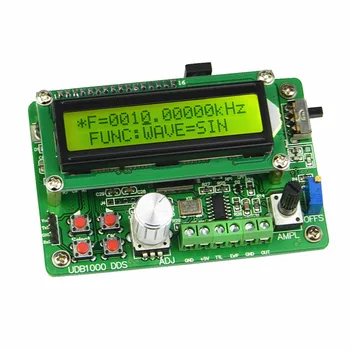 OS DDS Funktion Signal Generator Multi-funktionelle Justerbar Kilde Modul LCD-60MHz Frekvens Counter 8MHz Signal Generator