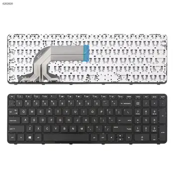 OS Sprog Notebook-tastatur, udskiftning computer tastatur til HP Pavilion 15-e 15-n 250 G3 255 G3 256 G3 BLANK SORT RAMME