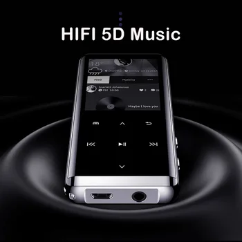 OTG MP3-Afspiller Optager Bluetooth 4.2 Touch-Skærm på 1,8 tommer Mini Bærbare HIFI 5D Musik Afspiller 8 GB Ultra tynd FM-Radio