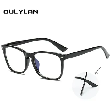 Oulylan Computer-Briller Anti Blå Lys Briller Optiske Briller Ramme for Mænd brillestel