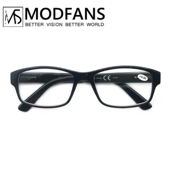 Overdimensionerede Briller til Læsning Mænd Rektangulær Ramme Læserne af Høj Kvalitet med Fleksible Fjeder Hængsel Presbyopic Briller+1.0 +4.0