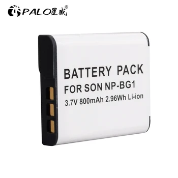 PALO 3,7 V 800mAh NP-BG1 Batteri NP-BG1 NPBG1 Batterier FG1 DSC-W120 W125 W130 W150 W170 W200 W210 W220 W230 W290 T20-T100 HX30