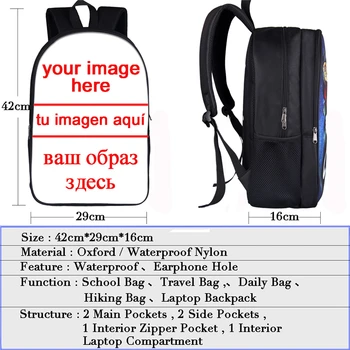 Piloterne print rygsæk til teenager, drenge, piger, børn, skole tasker kvinder, mænd, rejsetaske, bærbar computer rygsæk børn book taske