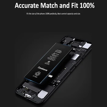 Premium Telefonens Batteri Til iPhone 6 6S Plus Udskiftning Batterie Indre Batería Kilderne Kapacitet Til iPhone 6 6S 6P 6SP Batteri