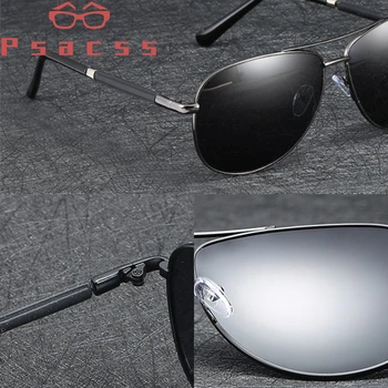 Psacss Klassiske Pilot Polariserede Solbriller Mænd Kvinder Alloy Ramme Vintage Brand Designer Solbriller Kørsel Fiskeri