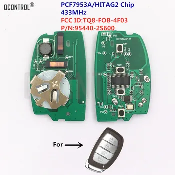 QCONTROL Bil Fjernbetjening Smart Key Elektroniske Kredsløb For Hyundai TUCSON IX35 P/N: 95440-2S600 7953A Chip