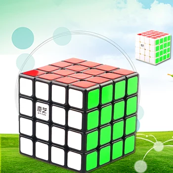 Qiyi Nye 4x4x4 Professionel Speed Magic Cube Stickerless Magic Cube 4x4 Puslespil Pædagogisk Legetøj For Børn