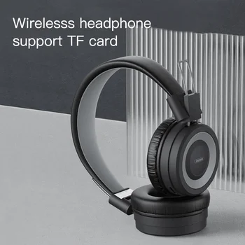 REMAX PC Bluetooth Headset Head-Mounted Stereo Sammenklappelig Musik, Spil Headset Mikrofon-3,5 mm Kabel Trådløse Støtte TF Kort