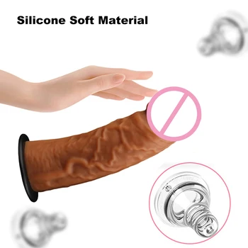 Remmen på silikone dildo realistisk justerbar bukser starpon hårdhed anal dildo sex legetøj til kvinde par dildoer intime varer