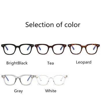Retro Anti-blå Briller Frame Mode Læsning Briller Ramme Optisk Recept Mænd Eye Briller