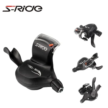 S-Ride M300 Serie Cykling Mountian Bike 3 x 9 Speed Front / Bagskifter + Trigger Shifter SHIMANO Kompatible Dele til Cykler