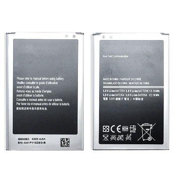 Samsung Galaxy Note 3 N900 N9002 N9005 N9006 N900A N900M 3200mAh Mobiltelefon Batteri B800BE B800BC