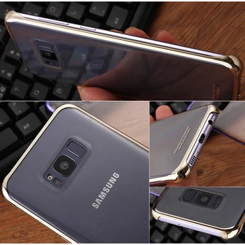 SAMSUNG Oprindelige Stealth Plast Mobiltelefon Cover til Samsung S8 G9500 S8+ S8 Plus Stødsikker Mobiltelefon Sag Soft Shell 6 Farver