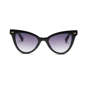 Sexet Cat Eye Solbriller Kvinder Brand Designer Retro Nitte Sort Gradient Sol Briller Kvindelige Shades Brillerne UV400 Oculos de sol