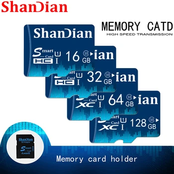 SHANDIAN Smast SD-kort 32GBTF USB-Flash-Memory-Kort Til Telefon og Kamera Smastsd SD Card 32GB Class 6 USB Memory Stick Gratis Skibet