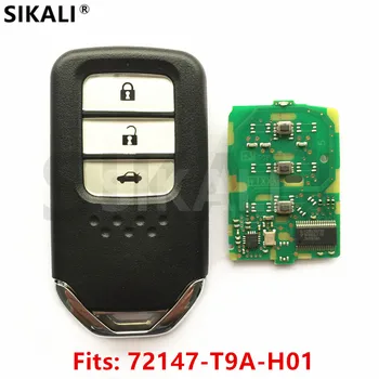 SIKALI Remote, Smart Key, der Passer til Honda Bil 72147-T9A-H01 Passer City Jazz XRV Venzel HRV Element CRV Accord Civic