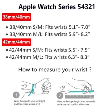 Silikone rem til Apple ur band 40mm 44mm Tilbehør Åndbar bælte Sport armbånd til iWatch serie 6 5 4 3 SE 38mm 42 mm