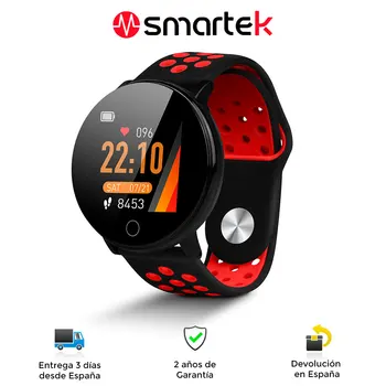 Smartwatch Smartek SW-590, Android-og IOS-smart ur, podometer, puls, blodtryk, Calorias tæller