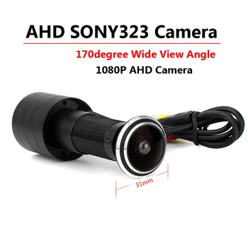 SONY IMX323 2MP Sensor 1080P Døren Øje Hul AHD Mini Kighul Fisheye Kamera lav Belysning 170 Grader overvågningskamera