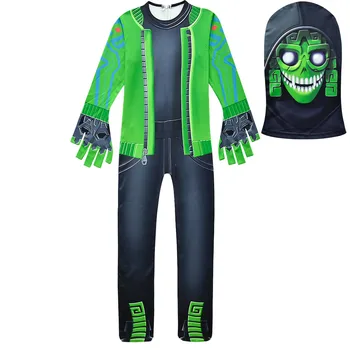 Spil Fortnites Cosplay Kostume Børn Streetwear Kostumer Drenge Samlede Battle Royale Cosplay Børn Halloween Festlig Aften Sk