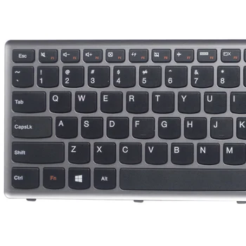SSEA Nye AMERIKANSKE Tastatur sort for Lenovo IdeaPad U510 U510-IFI Z710 Tastatur 25205519 PK130SK1A00 9Z.N8RSC.001
