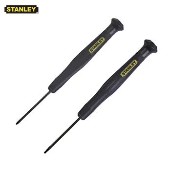 Stanley 1-stykke ESD-sikre slidsede phllips præcisions-mikro-skruetrækker anti-statisk mini skruetrækkere professionelt el-værktøj