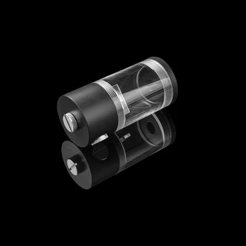Syscooling Nye design-ART13 65mm*50mm Cylindriske Gennemsigtig Akryl vandtank !!!