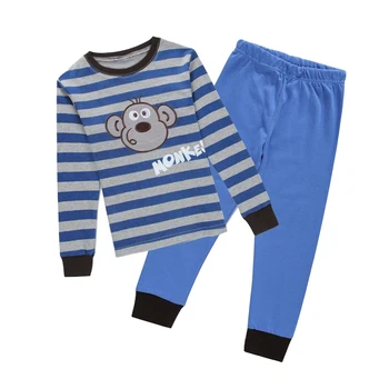 Søde Drenge Pyjamas Tegnefilm Abe Baby Nattøj Pijamas Børn Tøj Drenge Træningsdragter Børn Boy Tøj Sæt Nye Efteråret