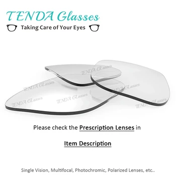 TendaGlasses Metal Fuld Rim Briller Mænd Rektangel Recept brillestel Til Optiske Linser Nærsynethed og Læsning