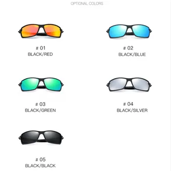 Ultra let Mat Ramme, Polariserede Solbriller, Mænd/Kvinder, UV-Beskyttelse Sports Goggles Reflekterende Sol Briller Brillerne Mandlige Nuancer